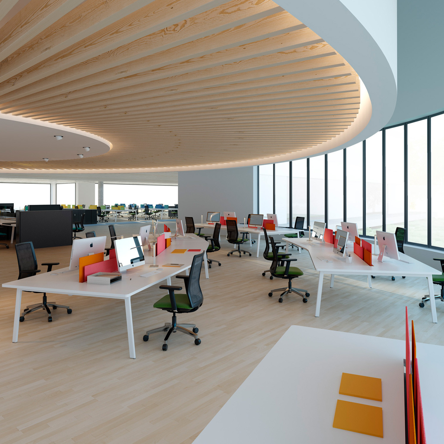 M10 Office Bench Desks - Image 6