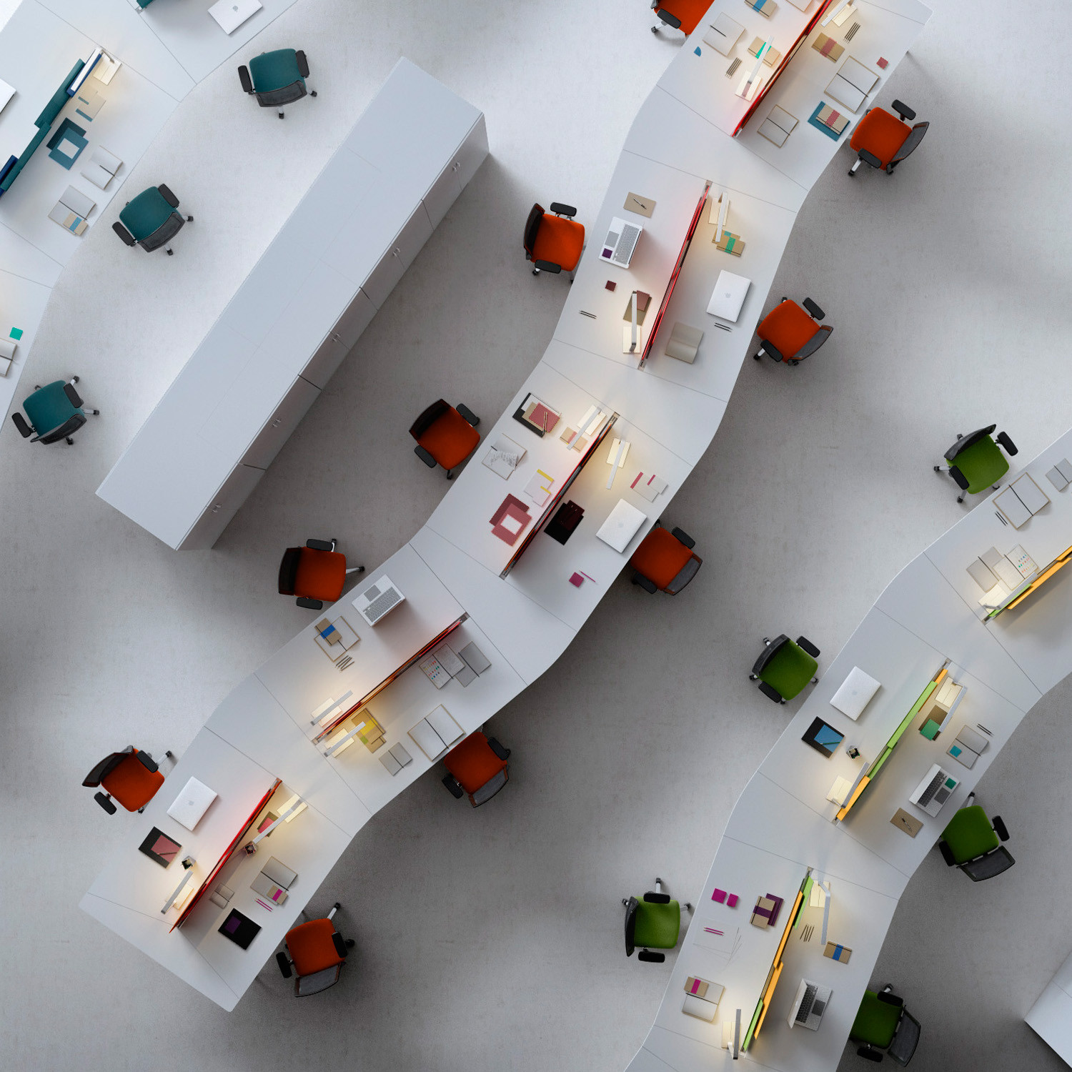 M10 Office Bench Desks - Image 4