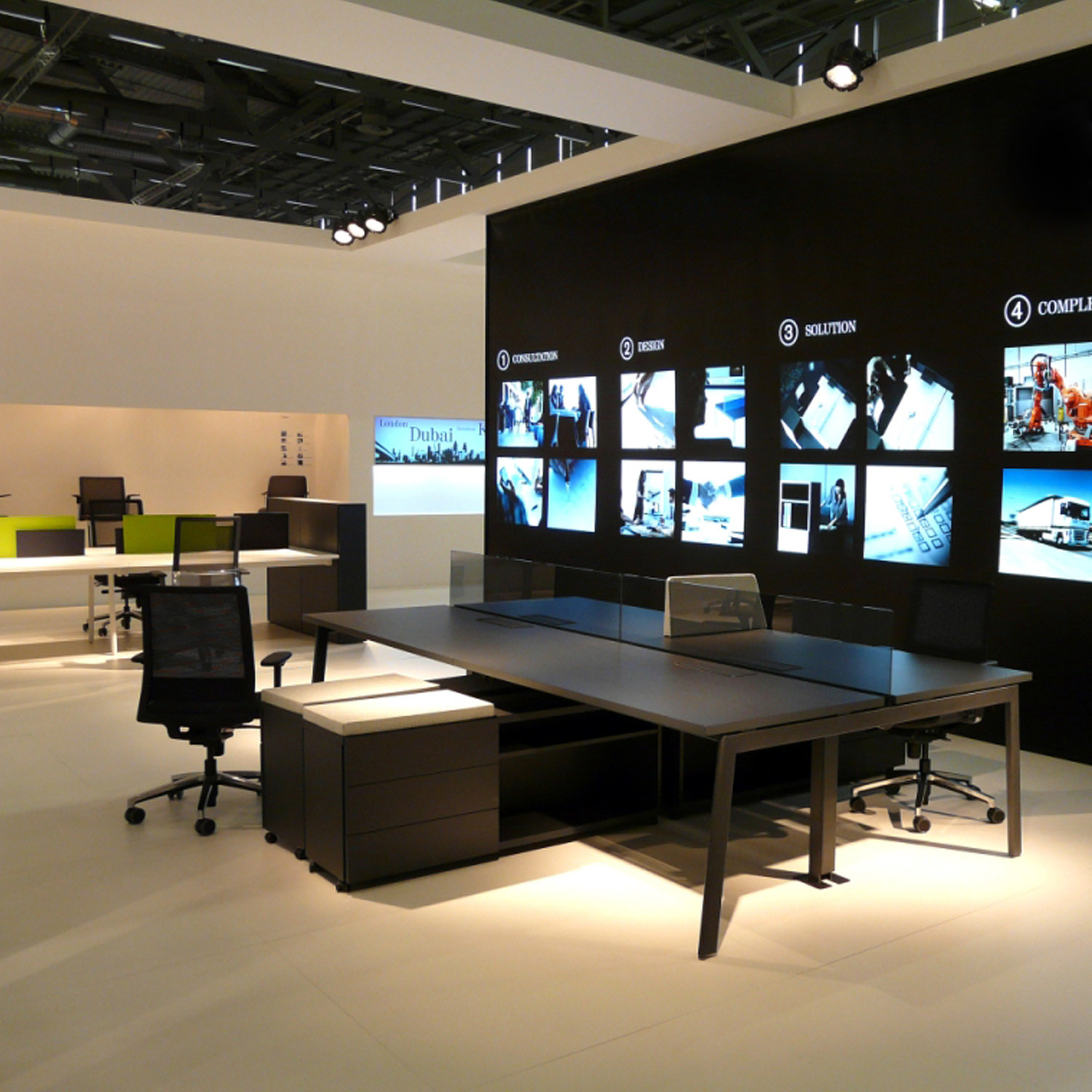 M10 Office Bench Desks - Image 2