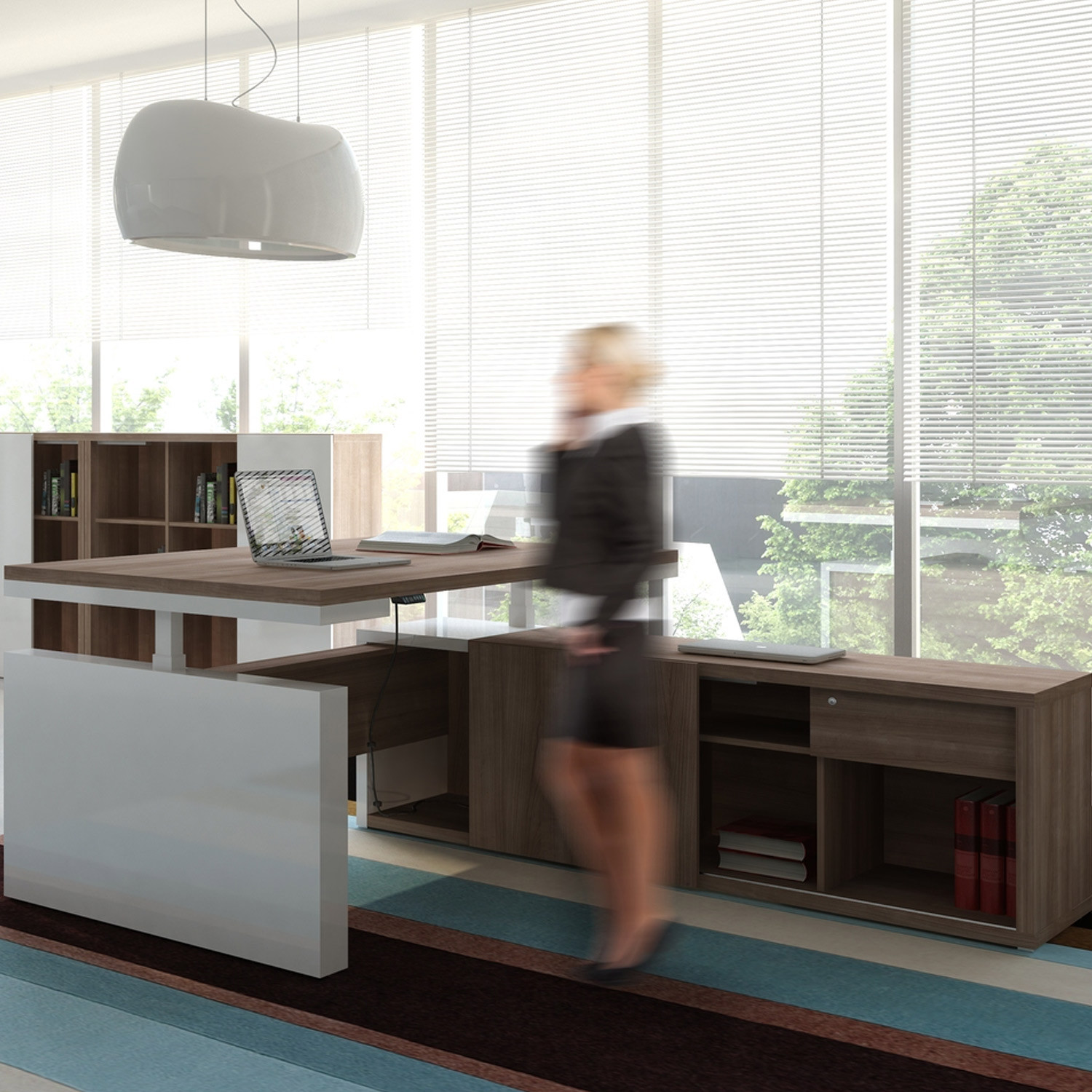 Mito Executive Sit-Stand Desk - Image 2