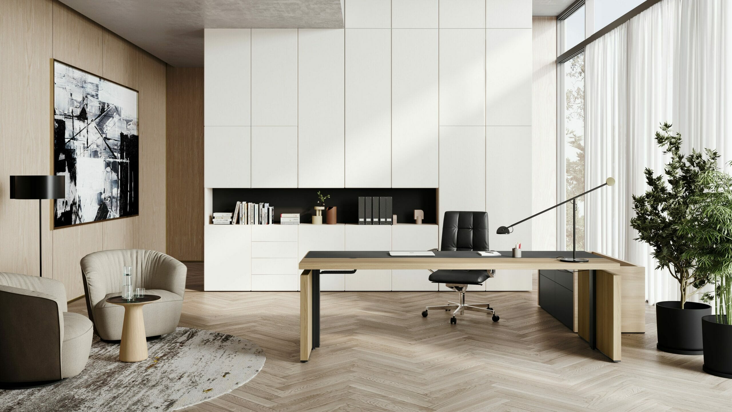 Mono V Executive Desk