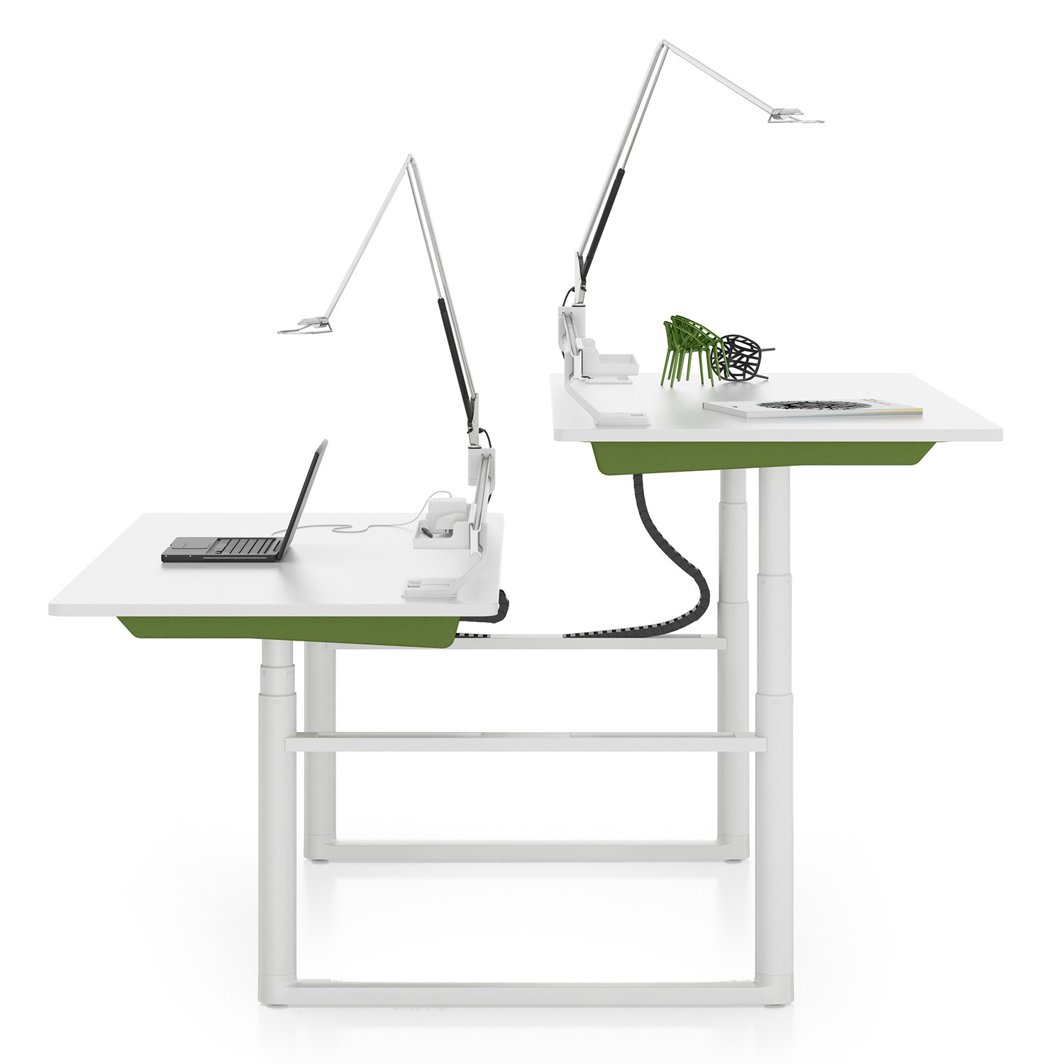 Tyde Sit-Stand Bench Desks - Image 2