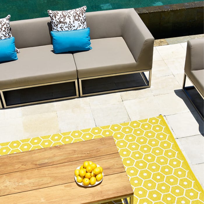 Honey Outdoor Rug 1
