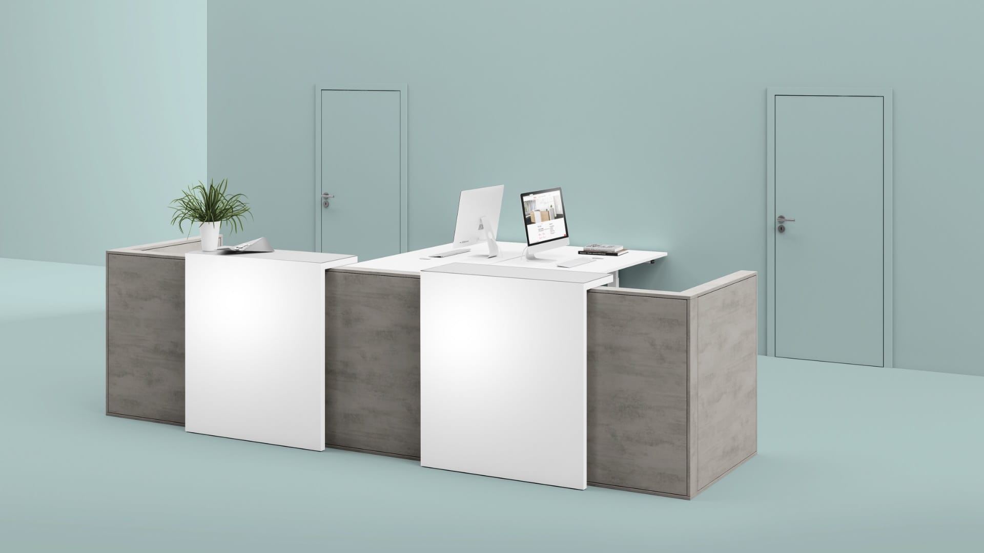 Concepta Reception Desk 3