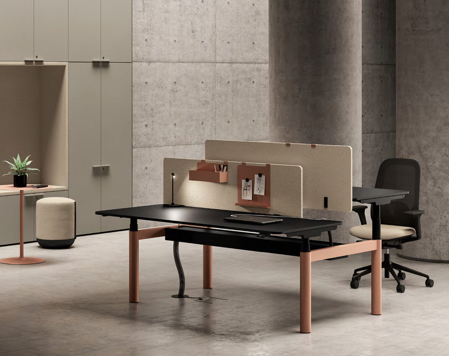 Nuvola Heigh-Adjustable Desk 7