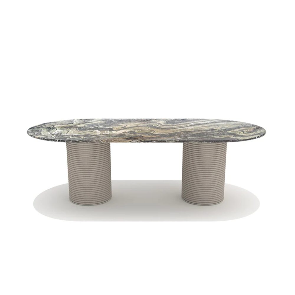 Patio Oval Dining Table 1
